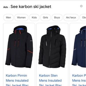 Karbon ski jacket original